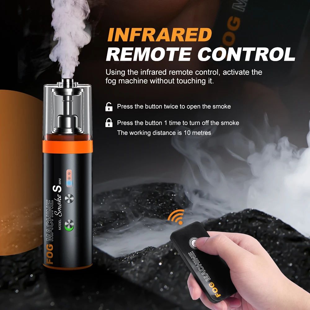 LENSGO Smoke S MINI 15W All-in-One Handheld Mini Fog Machine