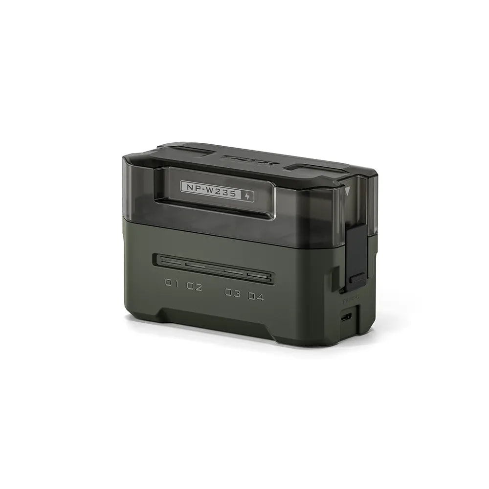 TILTA TBC-W235 Portable Charging Station for Fujifilm NP-W235 Battery (4 Channel) – Green