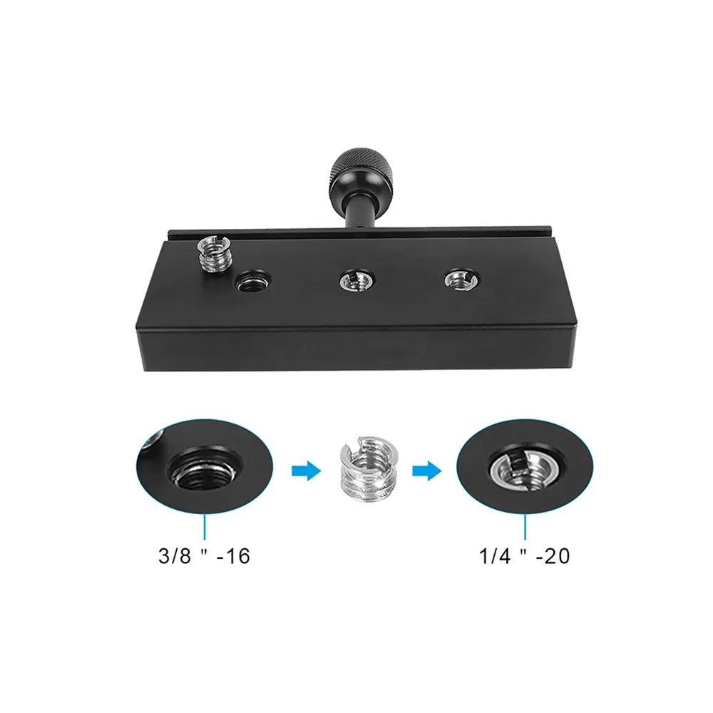 CGPro Arca Swiss Style Quick Release Plate Clamp 120mm