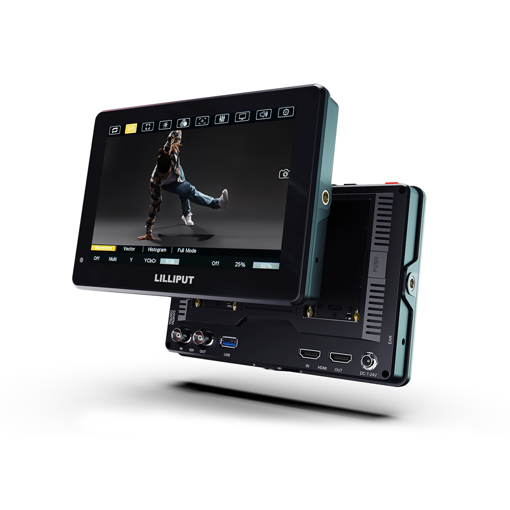 LILLIPUT HT7S 7" Ultra High 2000 Nits Brightness Touch On-Camera Control Monitor