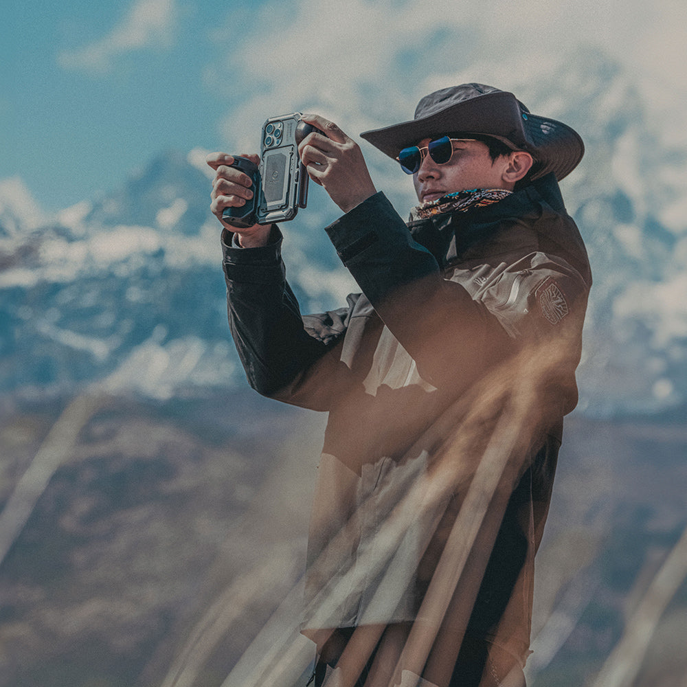 TiLTA Khronos Magnetic White Mist Filter for iPhone