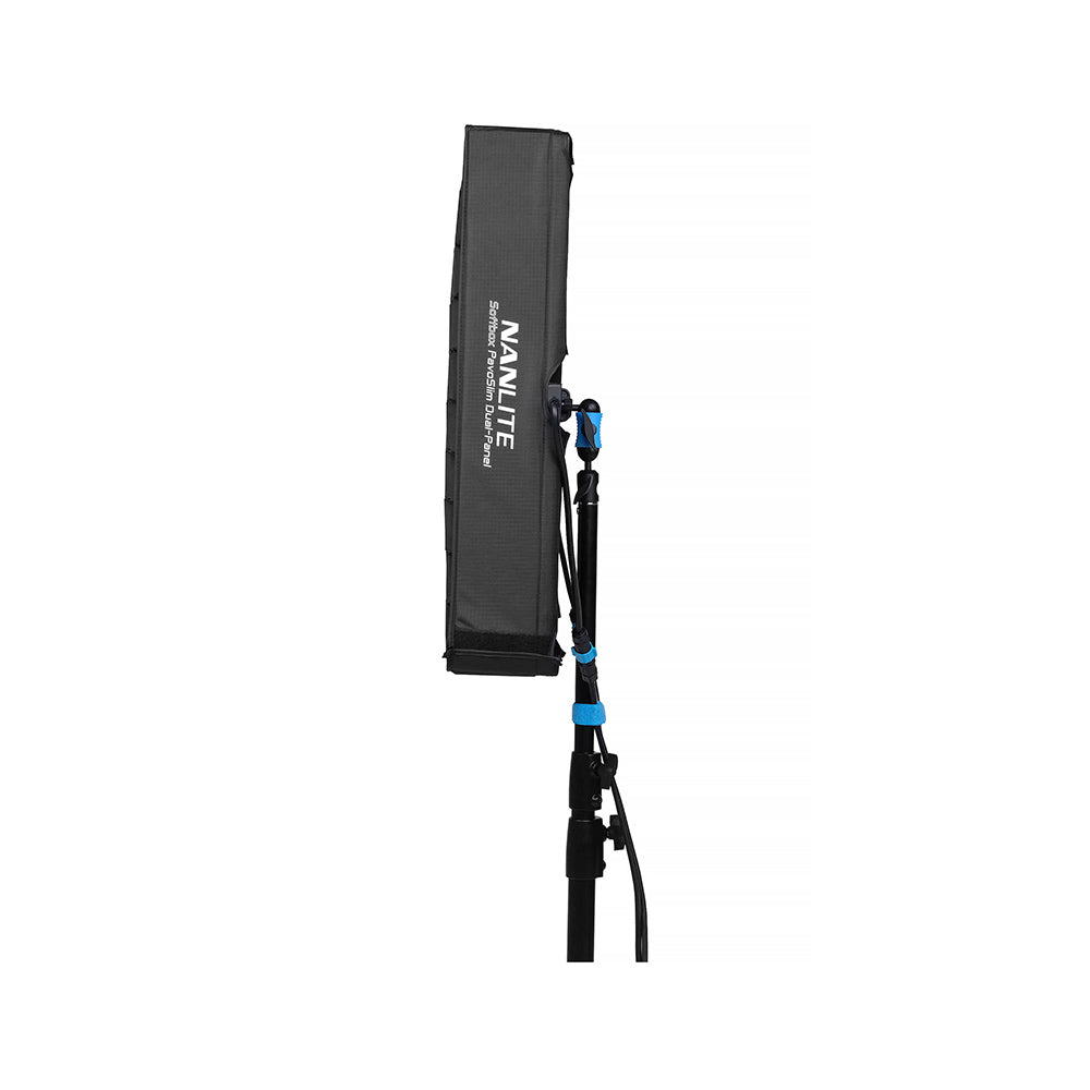 Nanlite Dual Panel Coupler and Softbox Kit for PavoSlim 120C and 120B