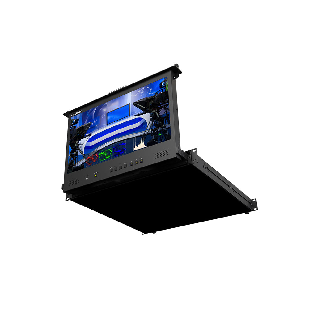 LILLIPUT RM-1731 17.3 inch HDMI2.0 1RU Pull-out rackmount monitor