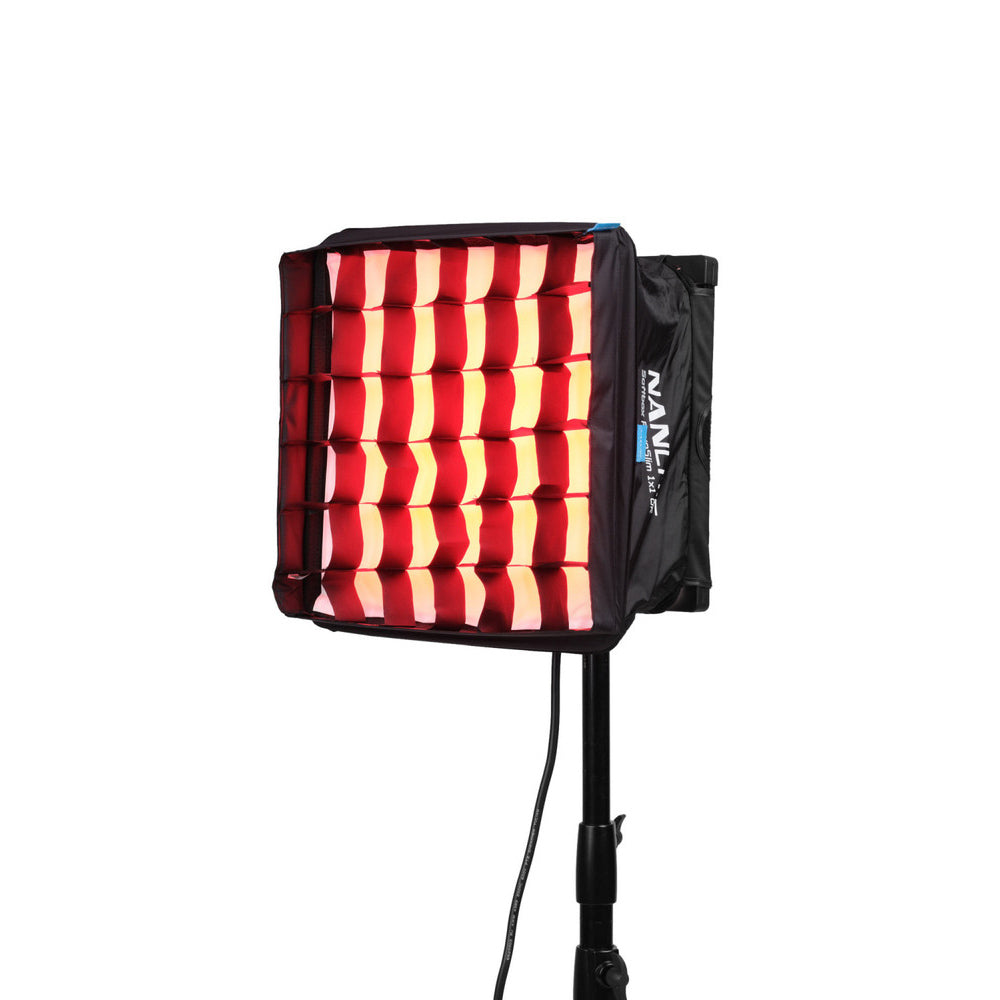 Nanlite PavoSlim 60C 1x1 RGBWW LED Panel Light with CRMX
