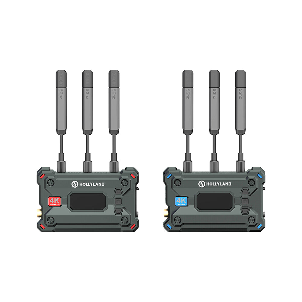 Hollyland Pyro S Wireless Video Transmission System HDMI SDI 4K30 1080p60 1300ft Los Range 50ms Latency UVC Live Stream