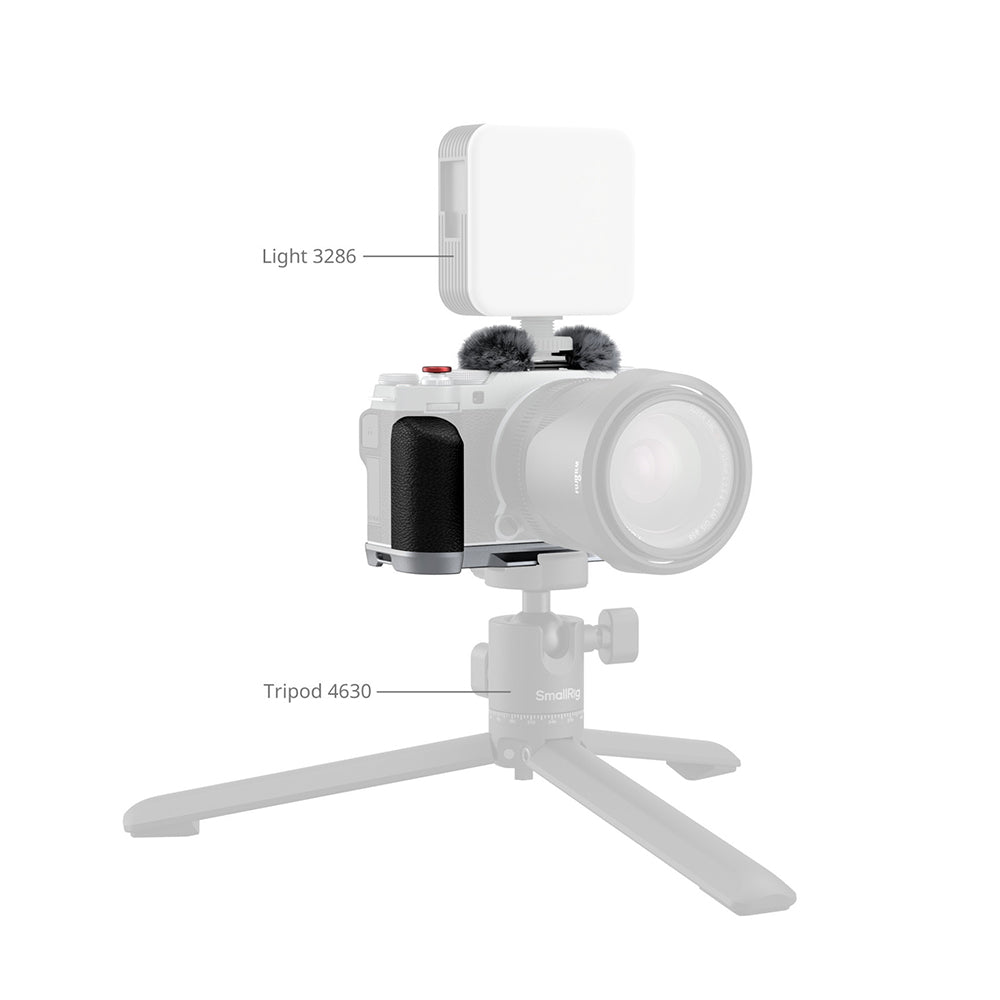 SmallRig L-Shape Mount Plate with Silicone Handle for FUJIFILM X-M5