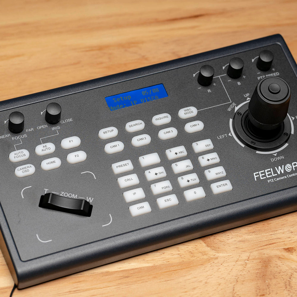 FeelWorld KBC10 PTZ Camera Controller with Joystick