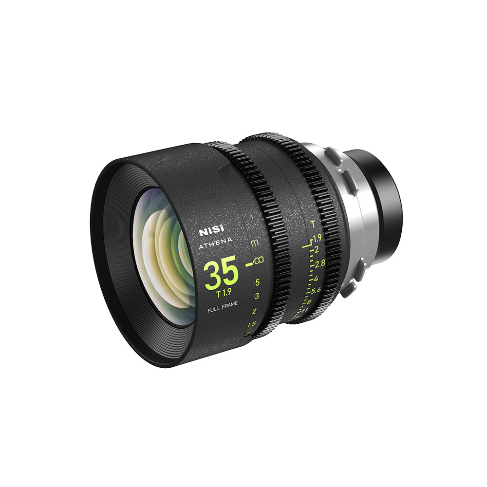 NiSi ATHENA 5-Lens Kit Full Frame Cinema Prime Lens PL/E/G Mount