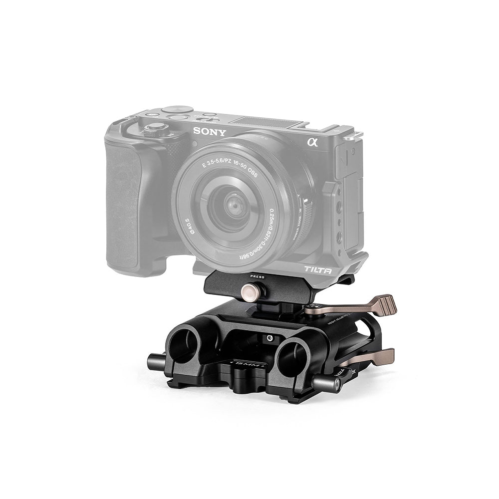 TILTA TA-HABP-B Arca Height Adjustable 15mm LWS Baseplate – Black