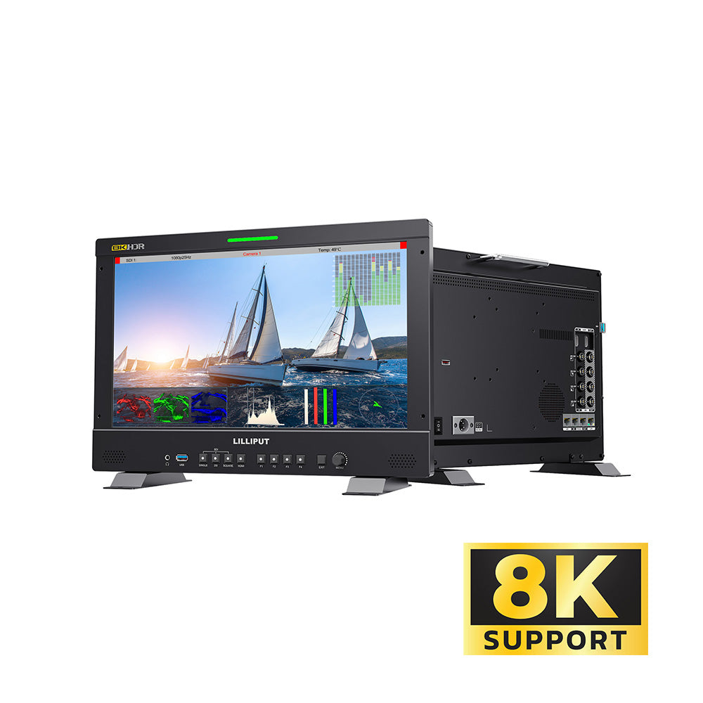 LILLIPUT Q15-8K 15.6 inch 8K 12G-SDI 3840×2160 studio production monitor