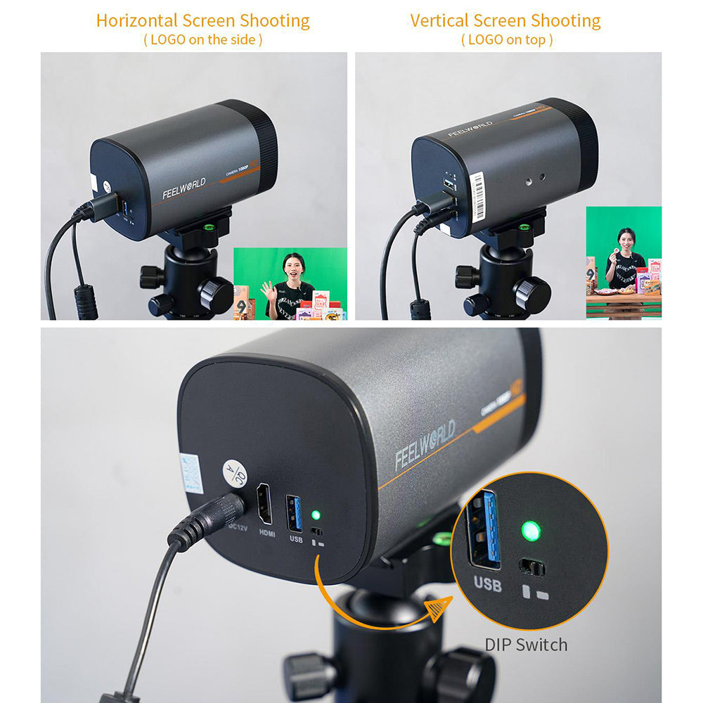 FEELWORLD HV10X Professional Live Streaming Camera Full HD 1080P USB3.0 HDMI