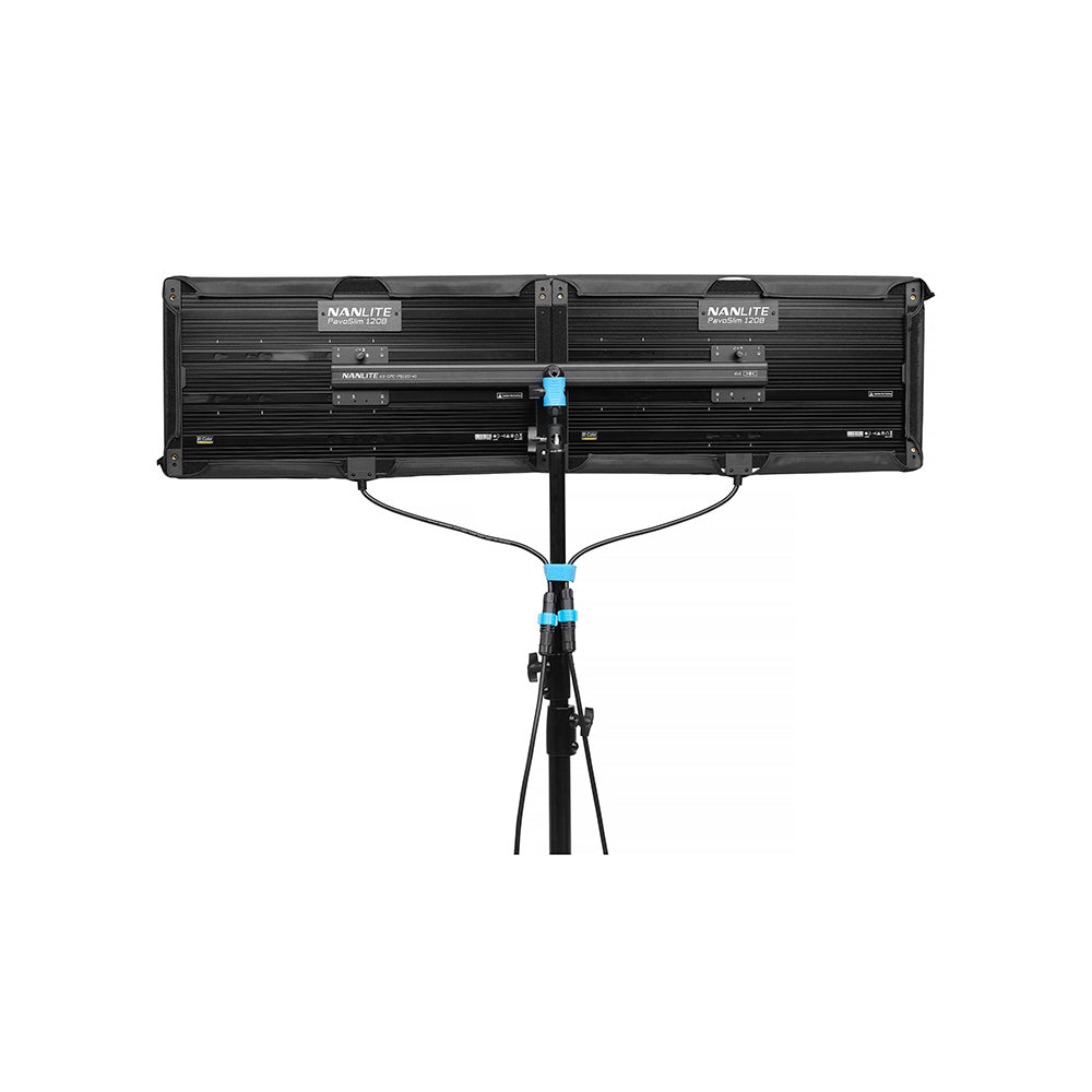 Nanlite Dual Panel Coupler and Softbox Kit for PavoSlim 120C and 120B