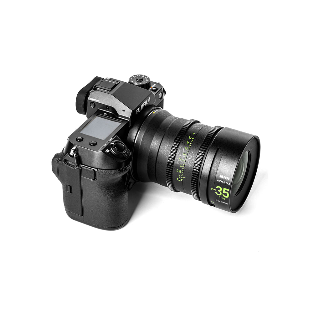 NiSi ATHENA 5-Lens Kit Full Frame Cinema Prime Lens PL/E/G Mount
