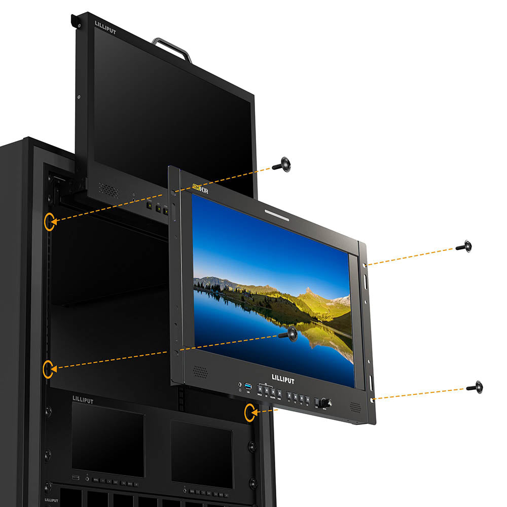 LILLIPUT Q18-8K 17.3 inch 8K 12G-SDI 3840×2160 studio production monitor