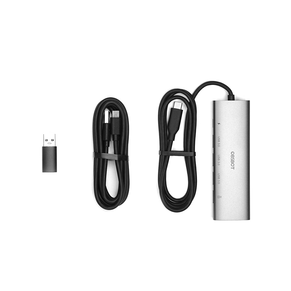 OBSBOT 3-In-1 USB 3.0 Hub For OBSBOT Tiny 2 Cameras