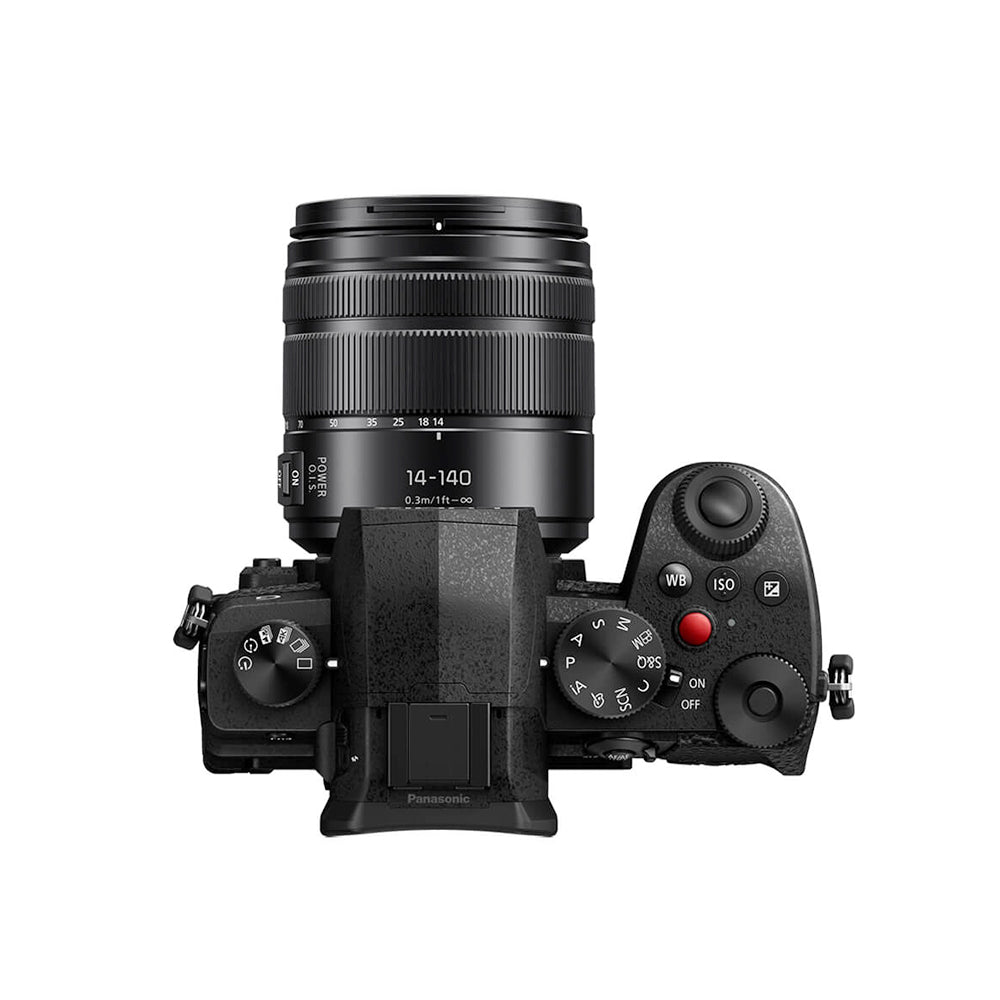 Panasonic Lumix DC-G97HE Micro Four Thirds Mirrorless camera + Lumix G Vario 14-140mm F3.5-5.6 II Lens