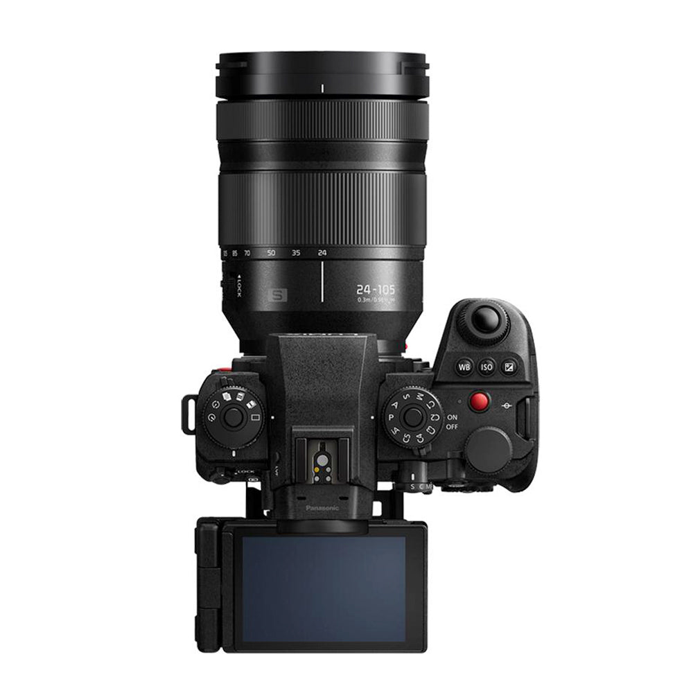 Panasonic Lumix S1R II Mirrorless Camera with 24-105mm Lens Kit