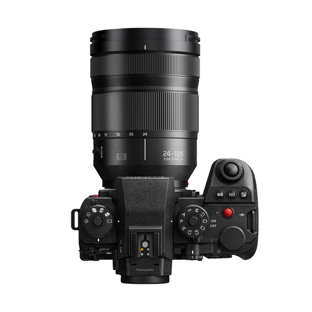 Panasonic Lumix S1R II Mirrorless Camera with 24-105mm Lens Kit