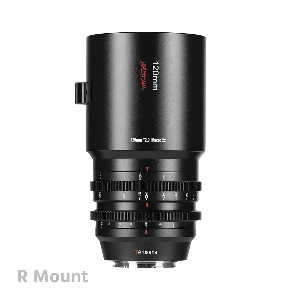 7Artisans 120mm T2.9 Macro 2x Full Frame Cine Lens