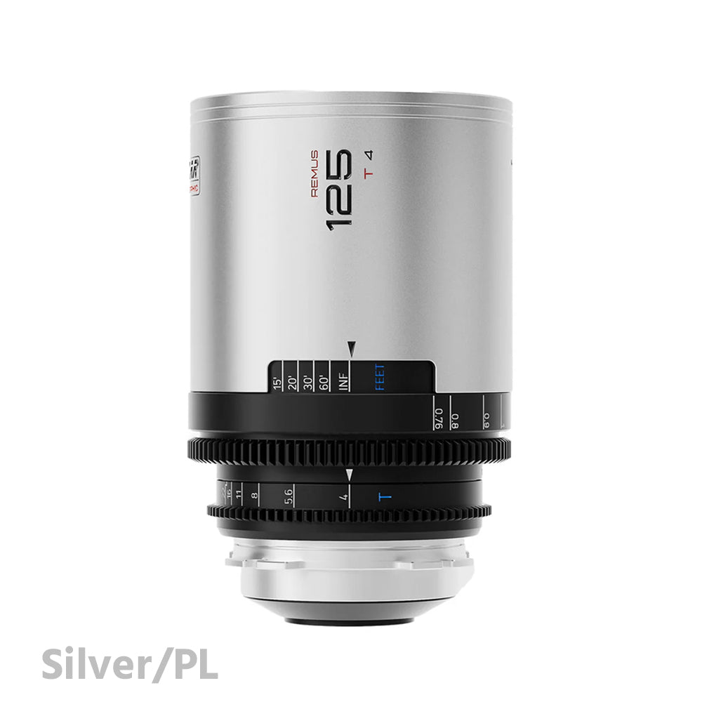 BLAZAR Remus 1.5X 125mm T4 Anamorphic Full Frame Lens (Silver)