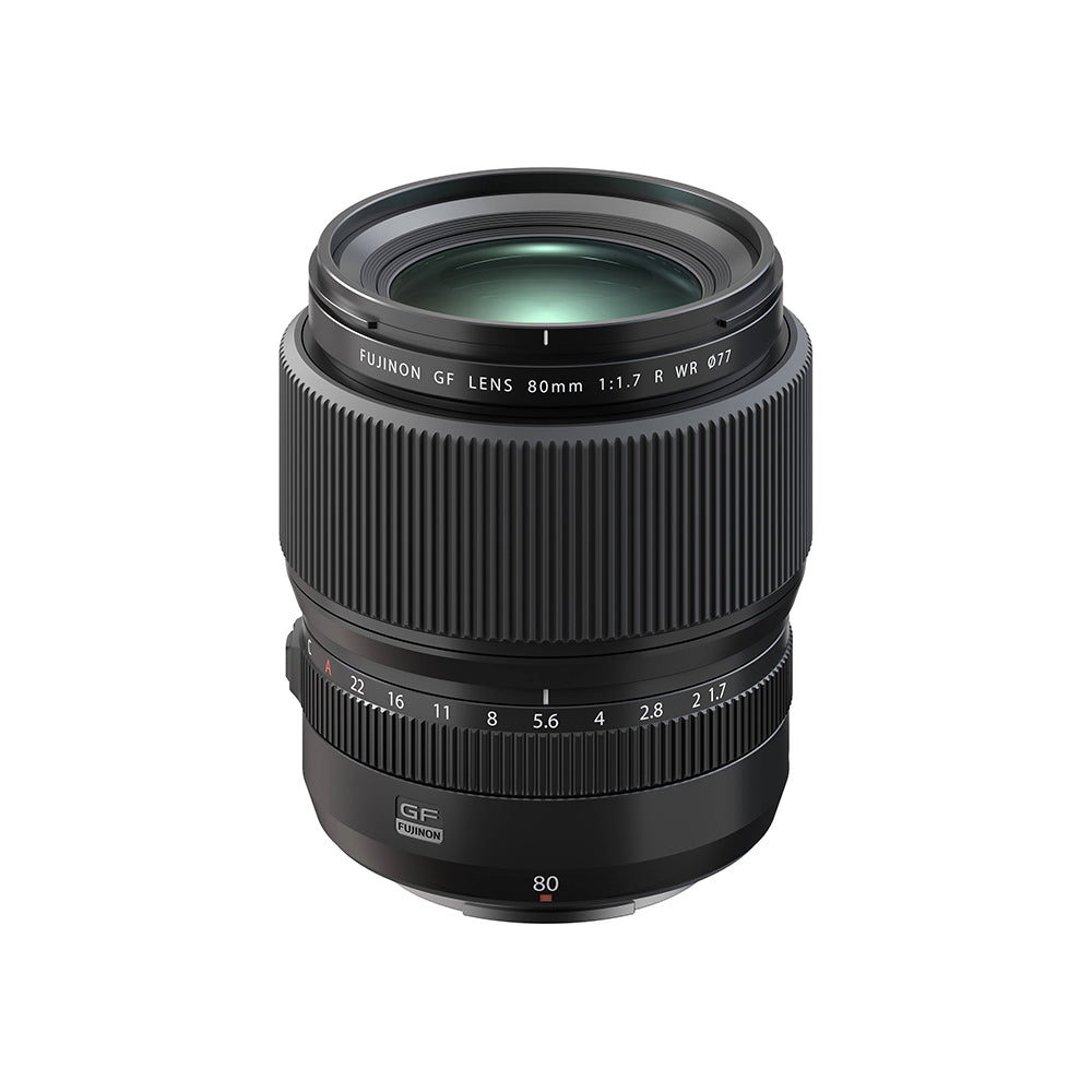 FUJIFILM GF 80mm f/1.7 R WR Lens (FUJIFILM G)