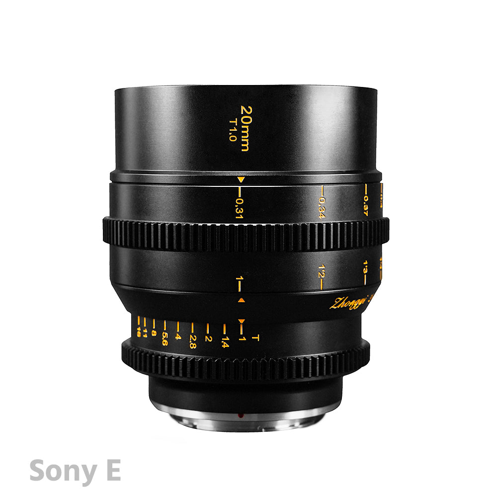 Mitakon Speedmaster 20mm T1.0 S35 Cine Lens