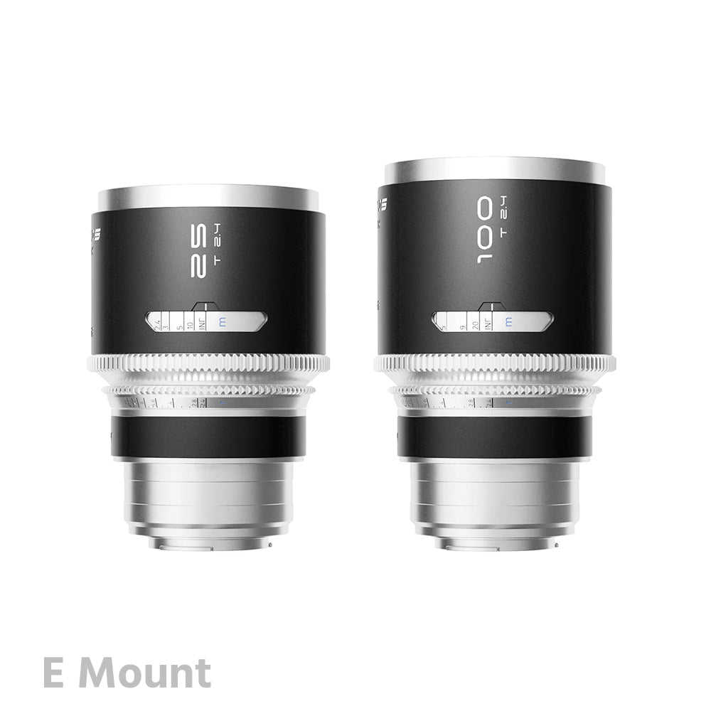 BLAZAR MANTIS 1.33X Full Frame Anamorphic 25/100mm 2 Lens Kit