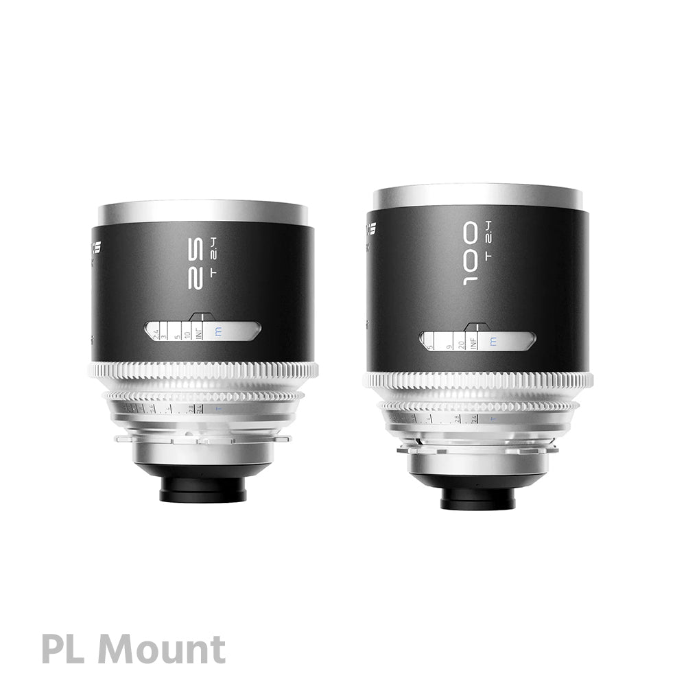 BLAZAR MANTIS 1.33X Full Frame Anamorphic 25/100mm 2 Lens Kit