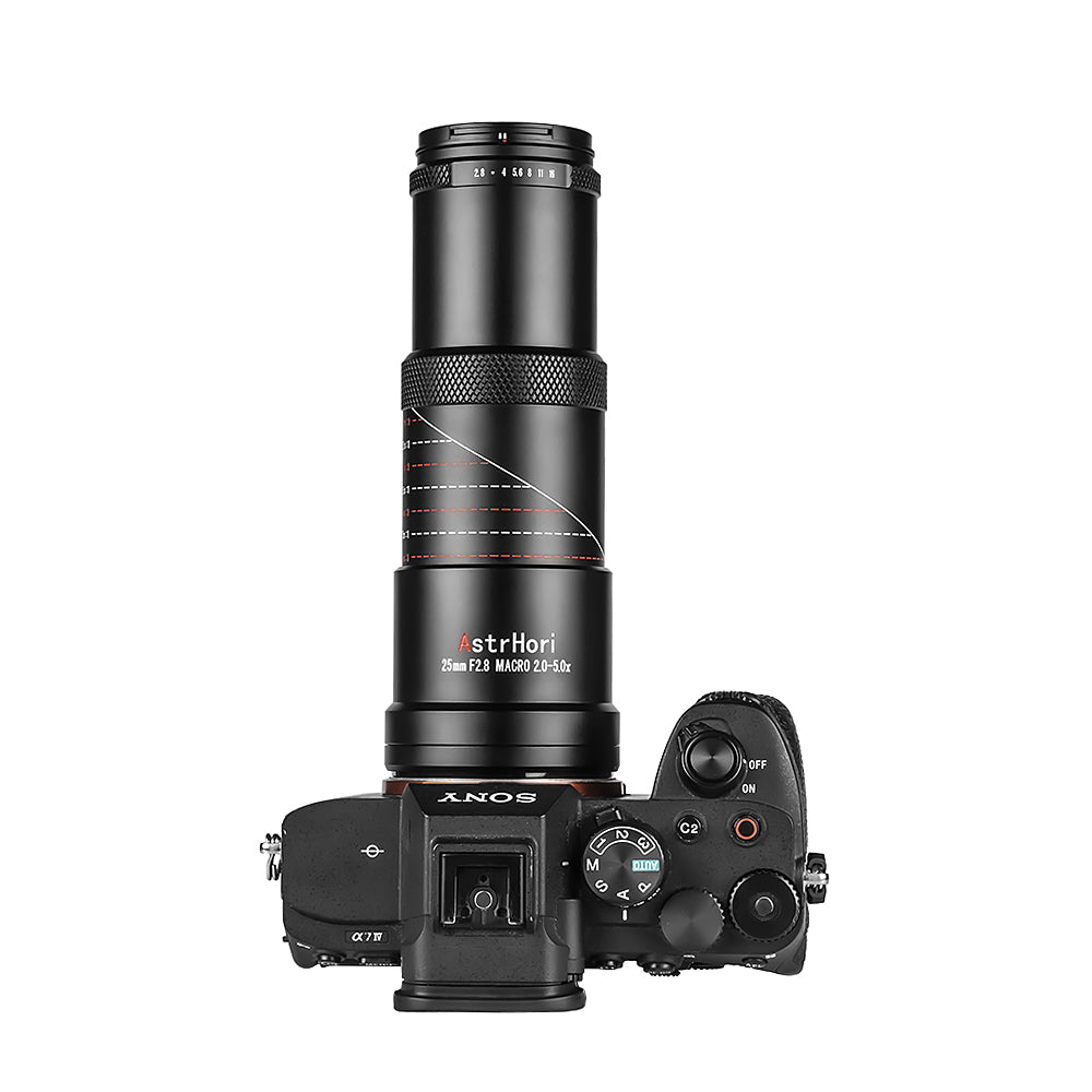 AstrHori 25mm F2.8 2X-5X Ultra Macro Lens