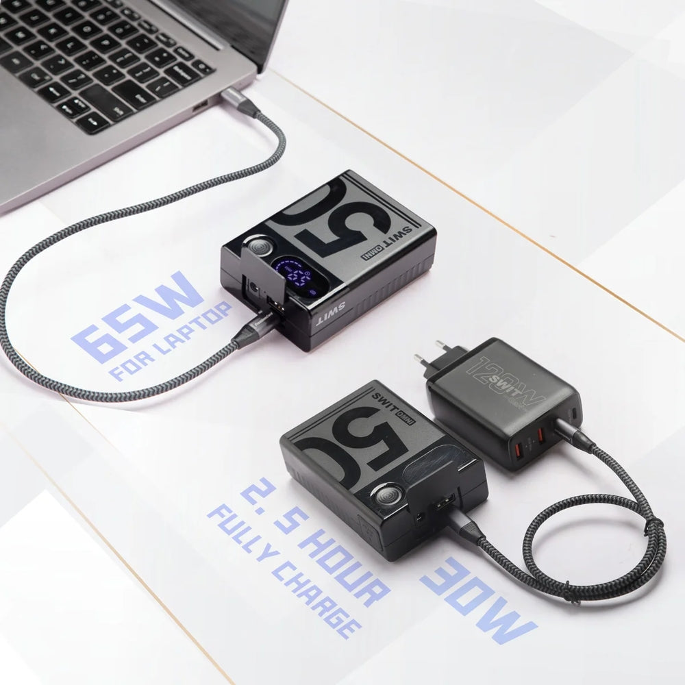 SWIT OMNI-50S 50Wh USB-C Pocket V-mount Battery