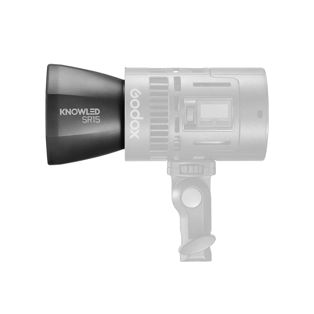 GODOX KNOWLED SR15 15-Degree Reflector for KNOWLED MS60Bi and MS60R Compact LED Lights