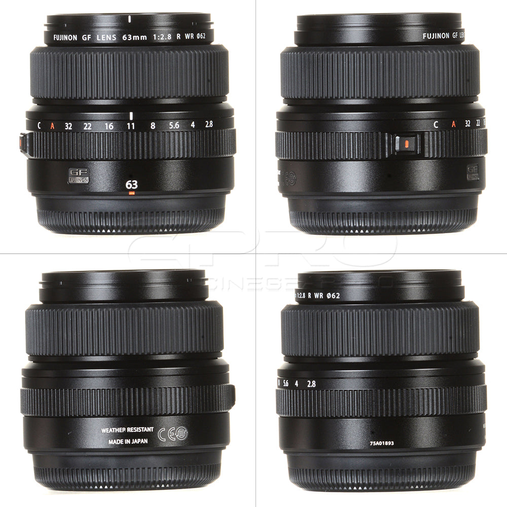 FUJIFILM GF 63mm f/2.8 R WR Lens