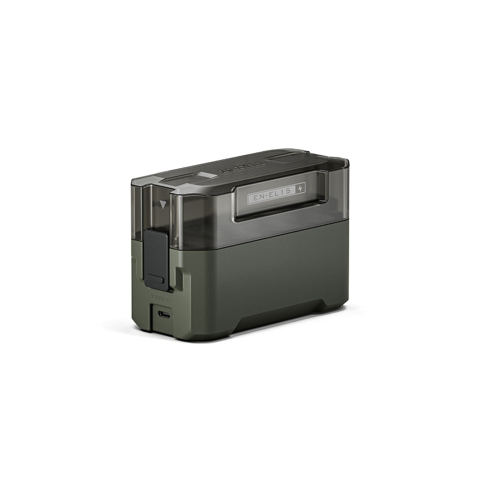 TILTA TBC-EL15 Portable Charging Station for Nikon EN-EL15C Battery (4 Channel) – Green
