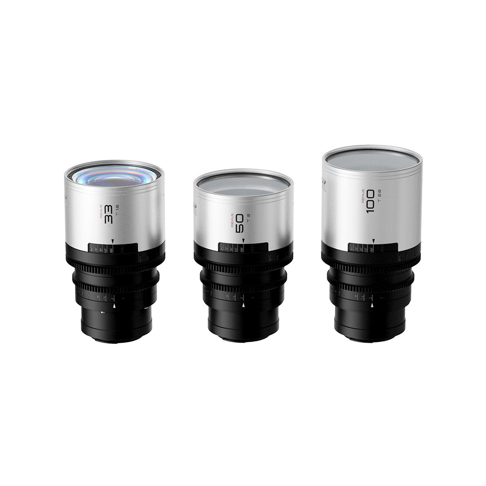 BLAZAR Remus-M 1.5x Full Frame Anamorphic 3 Lens Set 33/50/100mm (E/RF/L Mount)