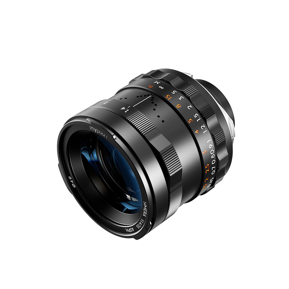 Thypoch Simera 28/35/50/75mm f1.4 Full-Frame 4-lens Kit (Black/Leica M Mount)