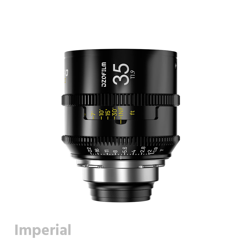 DZOFILM VESPID Prime II 35mm T1.9 Full Frame Cinema Lens (PL Mount)