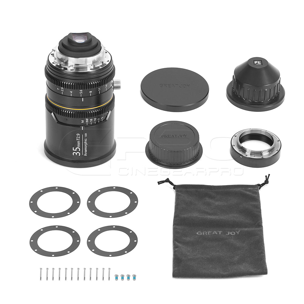 BLAZAR (Great Joy) 35mm T2.9 1.8x Anamorphic Lens EF/PL/E/L/RF/MFT Mount