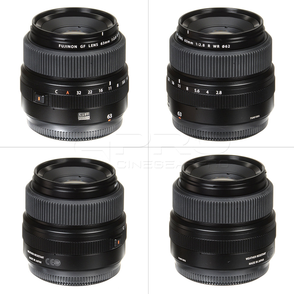 FUJIFILM GF 63mm f/2.8 R WR Lens