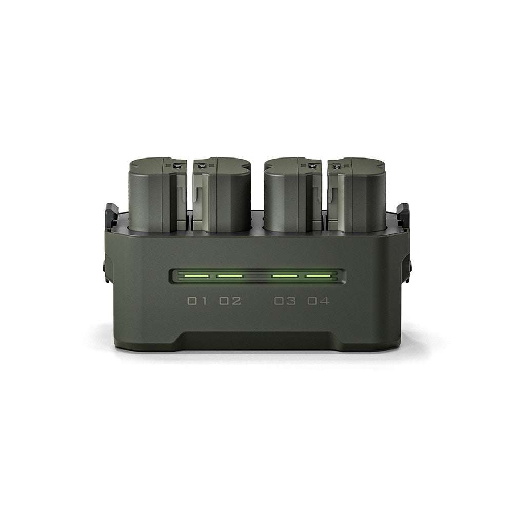 TILTA TBC-W235 Portable Charging Station for Fujifilm NP-W235 Battery (4 Channel) – Green