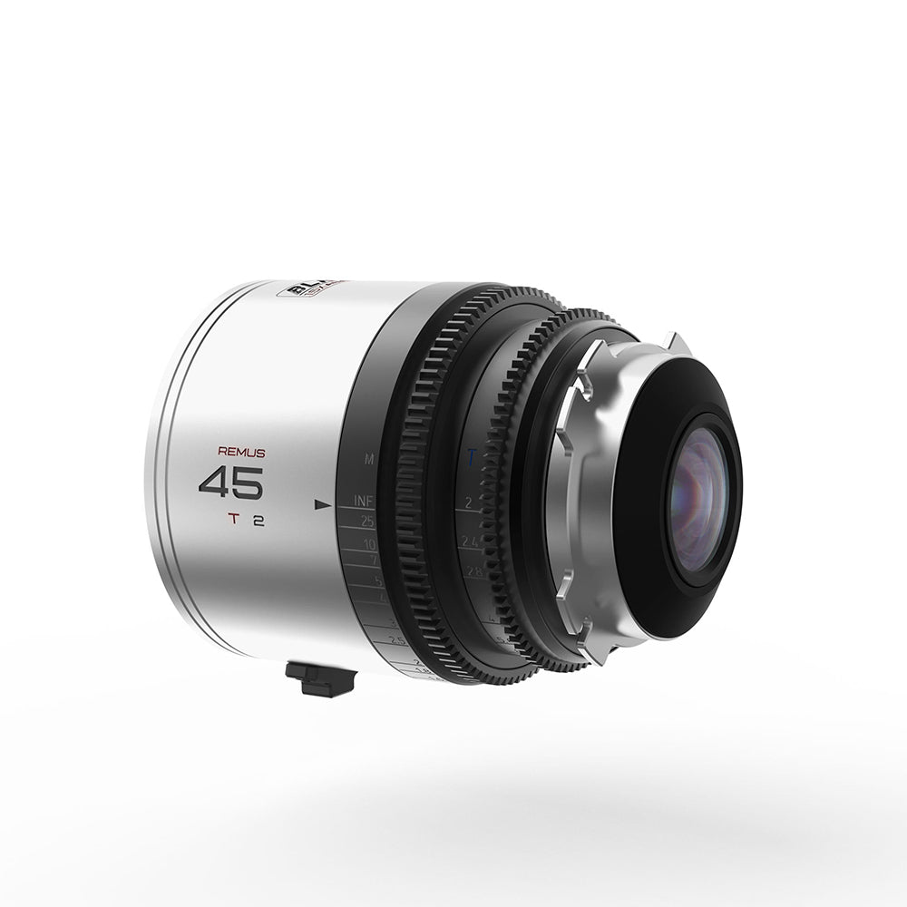 BLAZAR Remus 1.5X 45mm T2 Anamorphic Full Frame Lens (Silver)