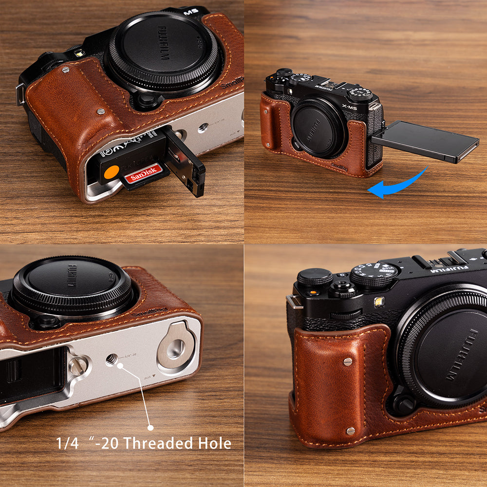 SmallRig Camera Leather Half Case Kit for FUJIFILM X-M5