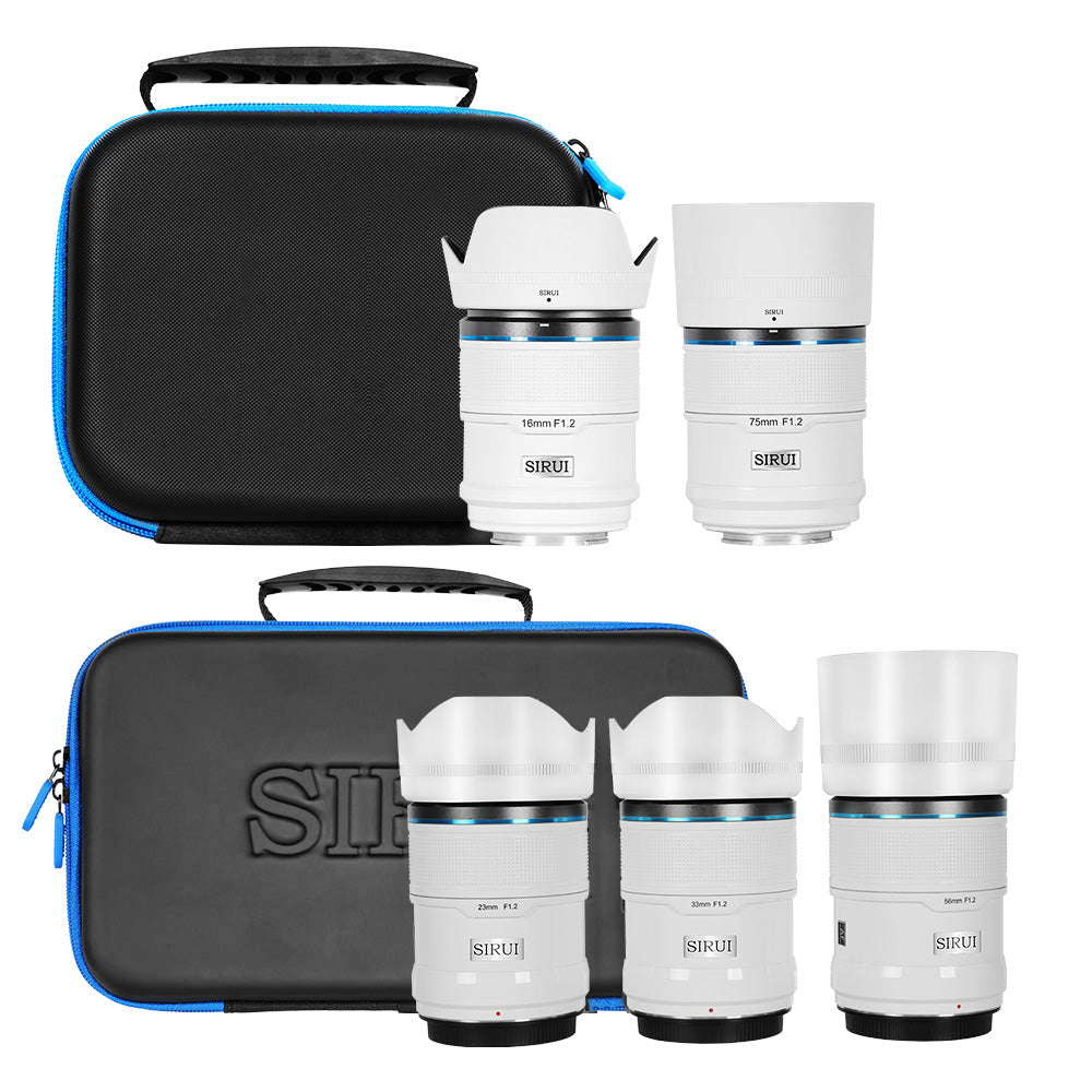 SIRUI Sniper 16/23/33/56/75mm F1.2 APS-C Frame Autofocus Lens Set