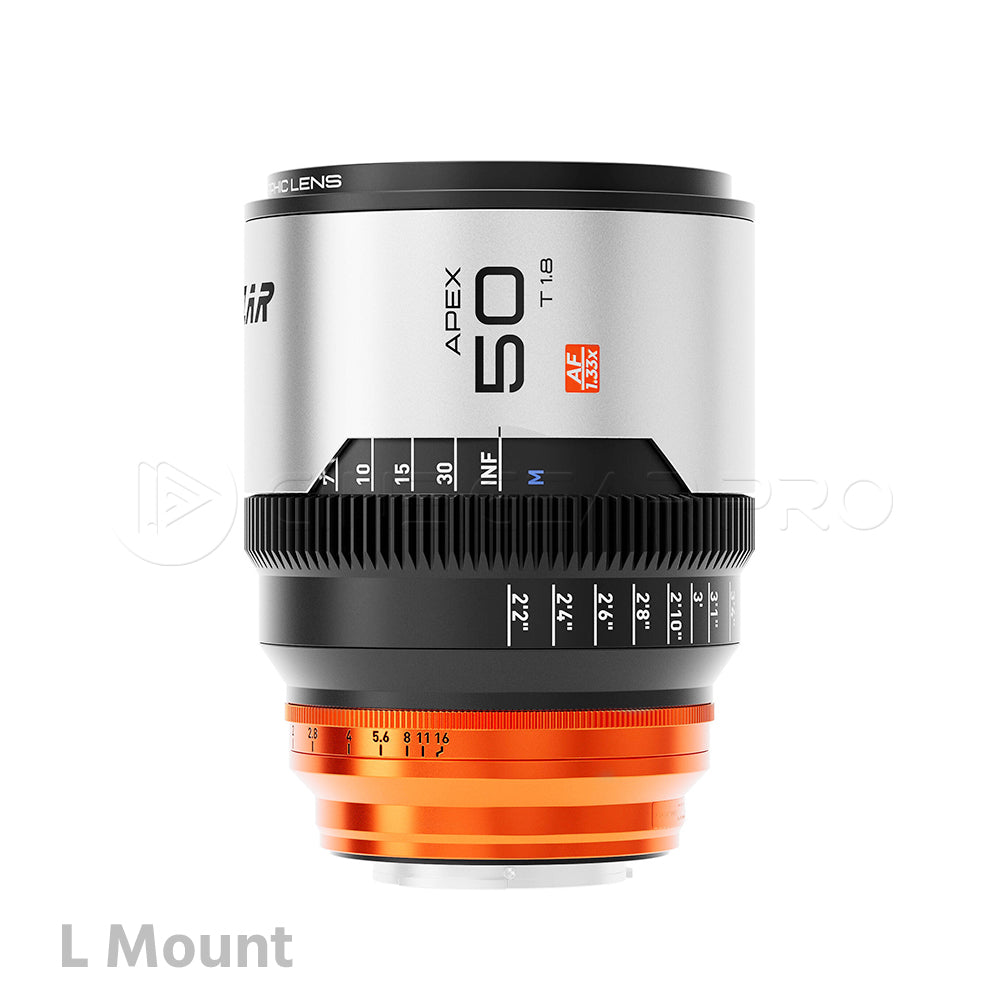 BLAZAR Apex 50mm T1.8 1.33X S35 Auto-Focus Anamorphic Lens