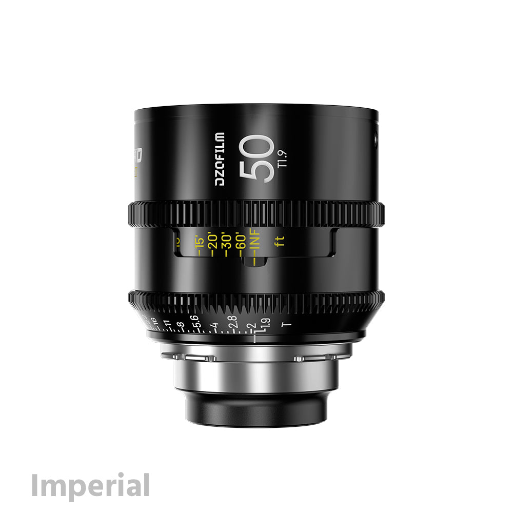 DZOFILM 50mm VESPID Prime II T1.9 Full Frame Cinema Lens (PL Mount)