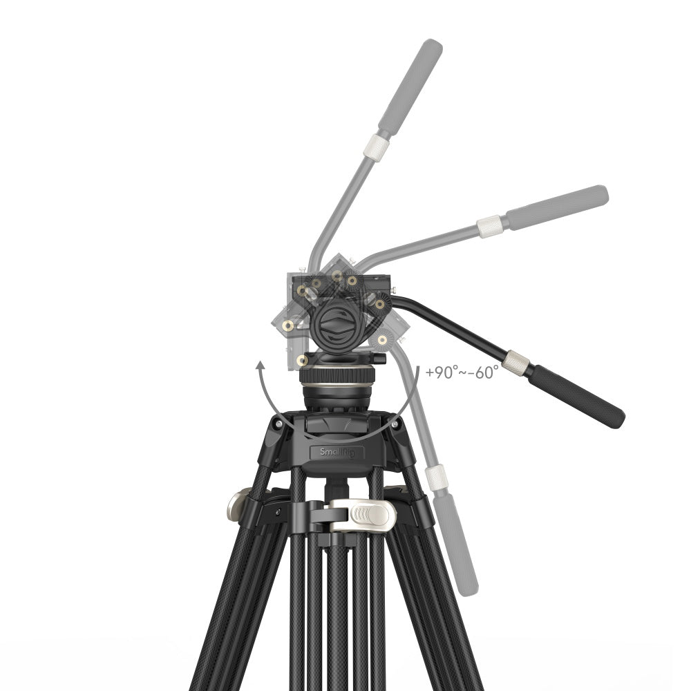 Smallrig 3989 FreeBlazer Heavy-Duty Carbon Fiber Tripod Kit