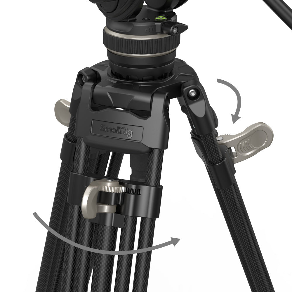 Smallrig 3989 FreeBlazer Heavy-Duty Carbon Fiber Tripod Kit