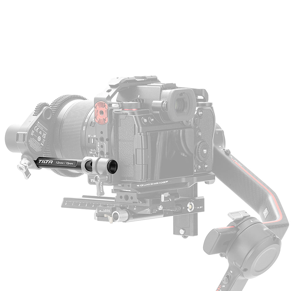 TiLTA TA-15R-12R-B 15mm T0 12mm DJI Rod Adapter For Ronin Gimbal