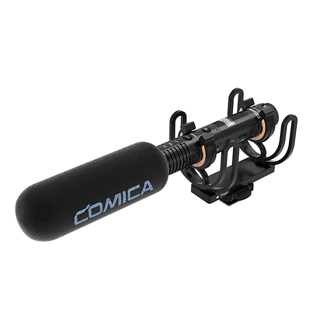 COMICA VM30 2.4G Super Cardioid Condenser Wireless Shotgun Microphone