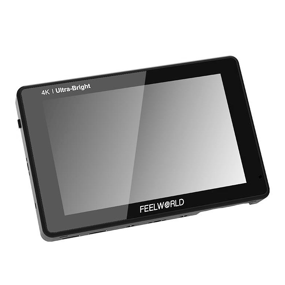 FEELWORLD LUT7S Pro 7 Inch 2200nits DSLR Camera Field Monitor 3D LUT Touch 4K HDMI 3G-SDI F970 Kit