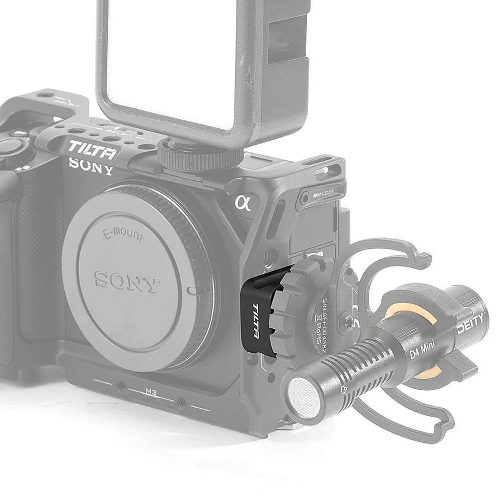 TiLTA TA-CSR2-B Cold Shoe Receiver Adapter with Locking Pin